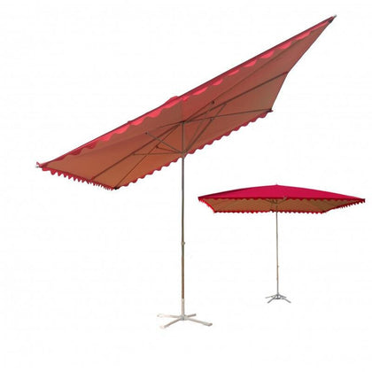 Наружный навес Складной зонт Большой непромокаемый навес Магазин солнцезащитных кремов Коммерческий наклонный утолщенный квадратный зонт Большой (наклонный зонт) Синий 4x3 Обновление 6 Bone