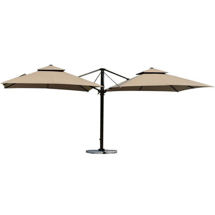 2,5 метра с двумя головками, креативный уличный зонт