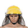 Противоударный шлем, спасательный шлем, защитный шлем, сверхмощный защитный шлем, конструкция с отбойником, ударозащитная каска, желтая с вентиляцией
