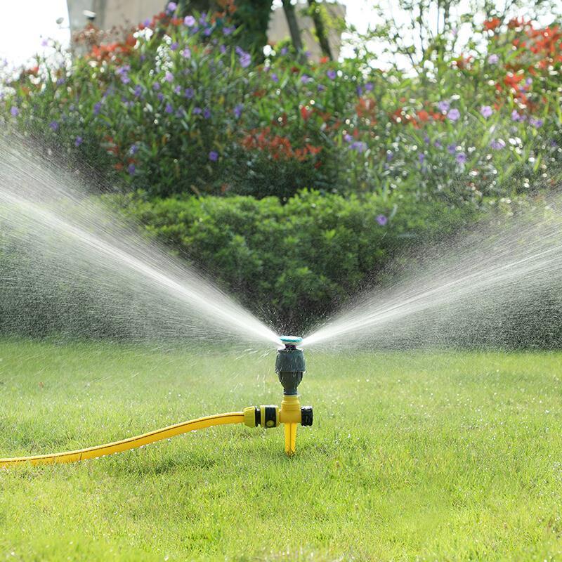 Automatic Sprinkler 360 Degree Rotation Watering Vegetable Watering Sprinkler Horticultural Agricultural Irrigation Flower Greening Agricultural