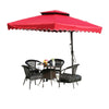 Наружный зонтик от солнца, зонтик для двора, солнцезащитный зонтик, пляжный зонтик, зонтик для охраны, уличный анти-ультрафиолетовый складной зонт