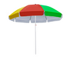 Наружный навес Зонт от солнца Наружный киоск Большой зонт Зонт для двора Большой навес для зонтов Рекламный зонтик Принтер 1,8 м Цвет Серебряный клей