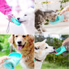 Dog Water Bottle Leak Proof Portable Water Dispenser for Puppy Small Medium Pets Food Grade Plastic Outdoor Walking, Hiking, Travel Bottle 12 OZ (350ML)