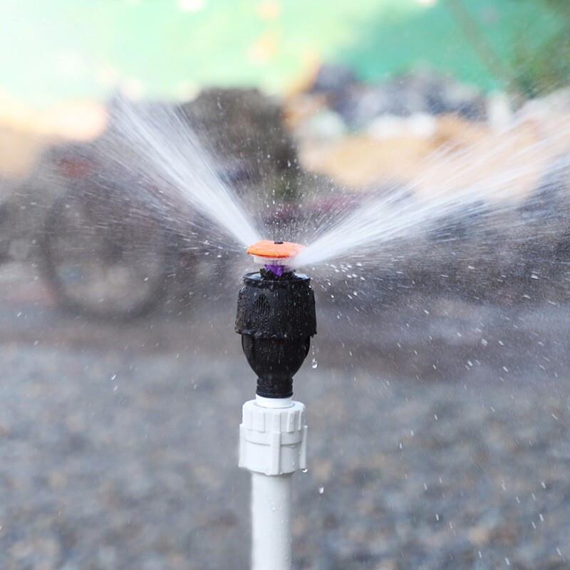 10 Pcs 360 Degree Automatic Rotary Sprinkler Watering Artifact Watering Green Lawn Irrigation Watering Garden Vegetable Garden Agricultural Cooling Agricultural Irrigation Nozzle 4 Points