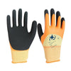 Перчатки для охраны труда Резиновые перчатки с морщинами Латексные двухслойные перчатки для охраны труда Противоскользящие и износостойкие эластичные звезды (12 пар) Размер M