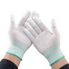 20 пар перчаток с полиуретановым покрытием, нейлоновые перчатки для охраны труда, дышащие и нескользящие, без специфического запаха
