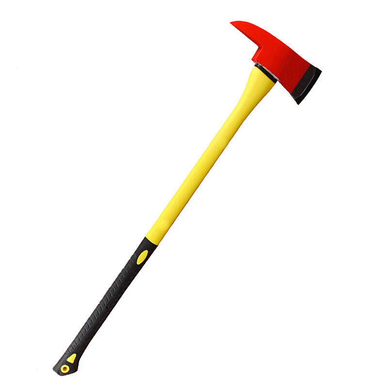 Multifunctional Explosion-Proof Axe Fire Rescue Hammer With Pointed Tip & Shock Reduction Grip For Firewood Cutting, Fire Fighting And Demolition