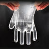 30 упаковок Одноразовые перчатки PE Прозрачная пленка Санитарные перчатки Кухонная чистящая пленка для рук Индустрия красоты 100 шт./упак. Прозрачный Один размер подходит всем