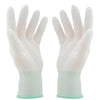 Перчатки с полиуретановым покрытием, 60 пар, нейлоновые перчатки для защиты труда, удобные, нескользящие, прочные и дышащие, размер M