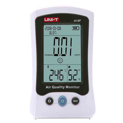 UNI-T Air Quality Monitor Formaldehyde Test Temperature Humidity Measurement Meter Gas Analyzer A15F