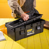 Ящик для инструментов Deli из 5 предметов, армированный пластиковый ящик для инструментов, 19-дюймовый ящик для инструментов, набор инструментов DL-TC290