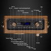 Портативная многофункциональная акустическая система LuguLake с Bluetooth-динамиком, мощными басами, FM-радио и микрофонным входом