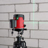 UNI-T 2-линейный зеленый лазерный уровень со штативом с регулируемой высотой 1,5 м, самовыравнивающимся инструментом для перекрестной маркировки на 360 градусов и штативом из алюминиевого сплава 1,5 м