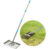 Golf Levelawn With Adjustable 5.2-Ft Stainless Steel Rod Lawn Level Rake Gardening Tool For Leveling Courtyard Garden Or Golf Course Lawn