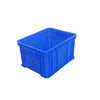 6 шт.. Пластиковая коробка для деталей. Ящик для инструментов. Утолщенный пластиковый оборотный ящик. Пластиковая рамка. Полка из плоского материала. Прямоугольный ящик для хранения инструментов. 3 × синий.