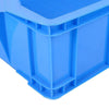 Наружный диаметр коробки для оборота 585*390*140 мм. Промышленная коробка для оборота. Коробка для экспресс-логистики. Пластиковая коробка. Может быть настроена синего цвета.
