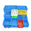 Пластиковая утолщенная оборотная коробка, логистическая пластиковая коробка, прямоугольная логистическая коробка, большая корзина для фруктов и овощей 615*410*360 мм
