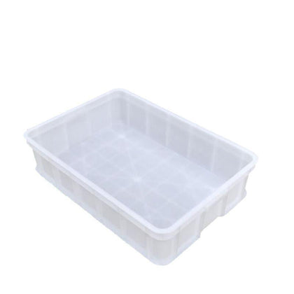 6 шт. утолщенная пластиковая коробка для оборотных деталей, коробка для компонентов, коробка для хранения, коробка для материала, коробка для хранения, белая 410*310*145