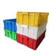 Утолщенная оборотная коробка Прямоугольная пластиковая коробка Логистическая коробка может быть покрыта отделочной коробкой Пластиковая коробка 575-190 Коробка 640 * 430 * 200 Синий