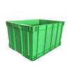 Утолщенная оборотная коробка Прямоугольная пластиковая коробка Логистическая коробка может быть покрыта отделочной коробкой Пластиковая коробка 700-390, 755 * 560 * 400 Зеленый