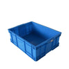 Утолщенная оборотная коробка Прямоугольная пластиковая коробка Логистическая коробка может быть покрыта отделочной коробкой Пластиковая коробка Коробка синяя
