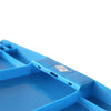 Утолщенная оборотная коробка, прямоугольная пластиковая коробка, логистическая коробка может быть покрыта отделочной коробкой, пластиковая коробка, коробка 755*560*400, синяя