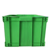 Утолщенная оборотная коробка Прямоугольная пластиковая коробка Логистическая коробка может быть покрыта отделочной коробкой Пластиковая коробка 700-390, 755 * 560 * 400 Зеленый