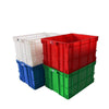 Утолщенная оборотная коробка Прямоугольная пластиковая коробка Логистическая коробка может быть покрыта отделочной коробкой Пластиковая коробка 500-300 Коробка 560*410*310 Белый