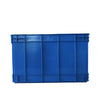Логистический оборотный ящик большой емкости, пластиковый ящик для хранения одежды, игрушек, инструментов, ящик для хранения 620*485*360 мм, синий