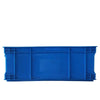 Утолщенная логистическая коробка прямоугольной пластиковой коробки оборотной коробки может быть покрыта отделочной коробкой пластиковой коробки, снаружи 410 * 310 * 150 синей