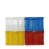 Утолщенная оборотная коробка, прямоугольная пластиковая коробка, логистическая коробка может быть покрыта отделочной коробкой, пластиковая коробка, коробка 755*560*400, синяя