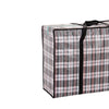 50*32*24 см черная решетка (10 шт.) тканая сумка для перемещения очень толстая ткань Оксфорд сумка для упаковки багажа водонепроницаемая сумка для хранения из змеиной кожи