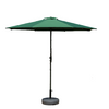 Наружный солнцезащитный зонт Зонт от солнца Зонт для двора Балконный складной зонт 2,7 м Рекламный зонтик Зонт для рыбалки Пляжный зонтик Темно-зеленый
