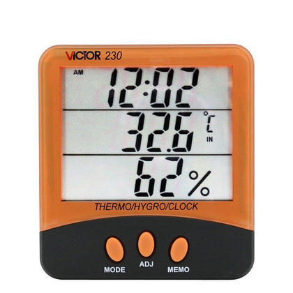 Бытовой электронный измеритель температуры и влажности для помещений