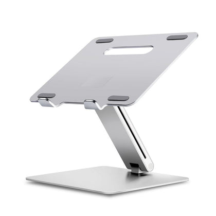 Алюминиевая подставка для ноутбука ECVV, эргономичная складная портативная подставка для ноутбука, подставка для компьютера, планшета, противоскользящие подушечки